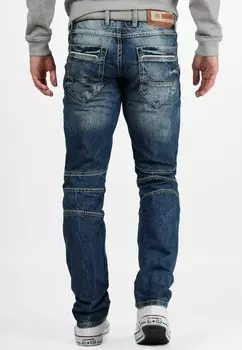 Джинсы прямого кроя Cipo & Baxx, синий
