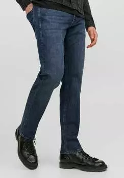 Джинсы прямого кроя CLARK EVAN JOS LID Jack & Jones, вереск темно-синий
