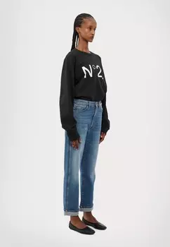 Джинсы прямого кроя CLAUDIA 3x1, синий деним