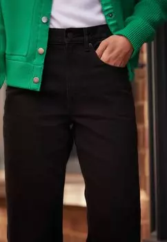 Джинсы прямого кроя COLUMN REGULAR FIT Next, черный