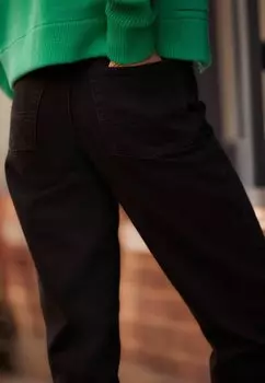 Джинсы прямого кроя COLUMN TALL Next, черный