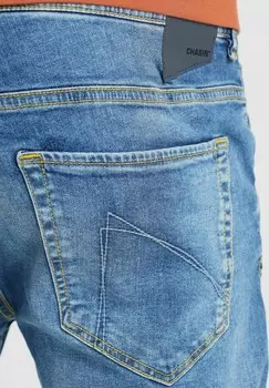 Джинсы прямого кроя CROWN BLAZE CHASIN', синий деним