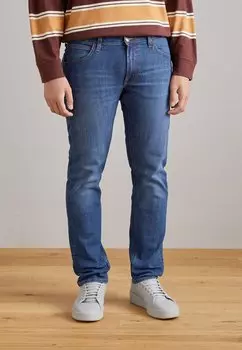 Джинсы прямого кроя DAREN Lee, синий деним