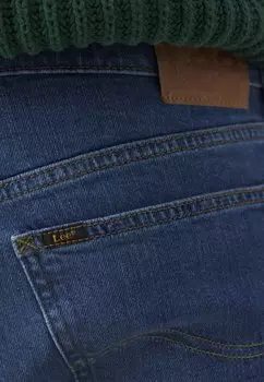 Джинсы прямого кроя Daren Zip Fly Lee, темный фрипорт