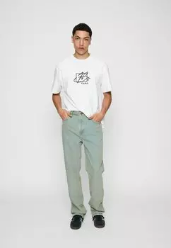 Джинсы прямого кроя DEF, серый