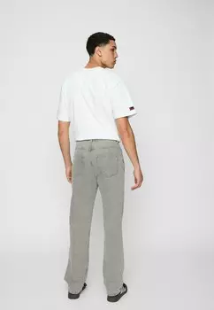 Джинсы прямого кроя DEF, светло-серый