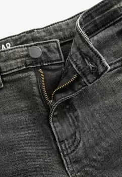Джинсы прямого кроя DISTRESSED STANDARD Next, черный