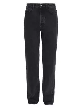 Джинсы прямого кроя для мальчика с высокой посадкой Meryll Rogge, черный