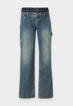 Джинсы прямого кроя DOUBLE WAISTBAND CARPENTER Guess Originals, светло-голубой