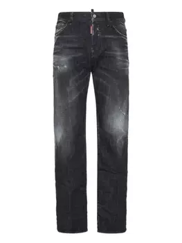 Джинсы прямого кроя DSQUARED2, черный