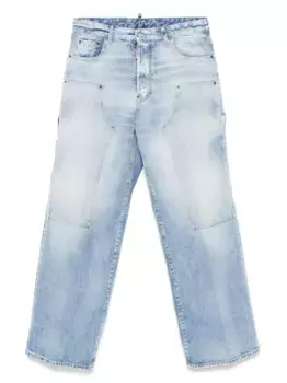 Джинсы прямого кроя DSQUARED2, синий