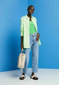 Джинсы прямого кроя Esprit, синий