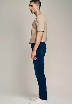 Джинсы прямого кроя ESSENTIAL STRETCH Next, синий