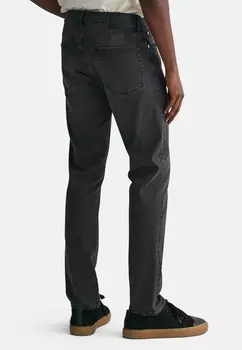 Джинсы прямого кроя EXTRA ACTIVE RECOVER GANT, цвет Black Denim