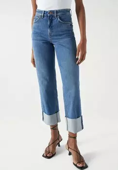 Джинсы прямого кроя FAITH PUSH IN Salsa Jeans, синий