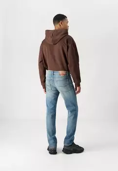 Джинсы прямого кроя FINITIVE Diesel, синий деним