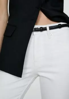 Джинсы прямого кроя FIONA Mango, белый