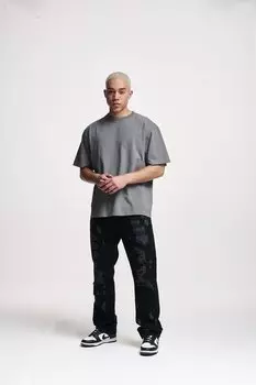 Джинсы прямого кроя FIRIO DESTROYED STRAIGHT 2Y Studios, цвет black