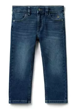 Джинсы прямого кроя FIVE-POCKET United Colors of Benetton, синий