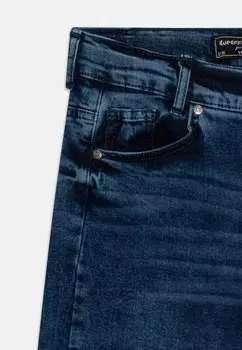 Джинсы прямого кроя GIRLS SUPER Blue Effect, темно-синий деним