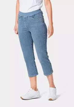 Джинсы прямого кроя GOLDNER, светло-синий