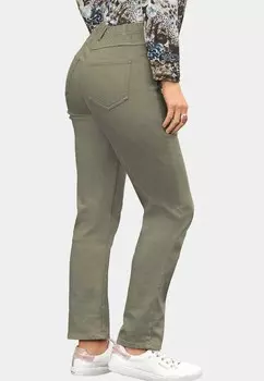 Джинсы прямого кроя GOLDNER, зеленый