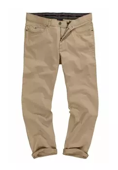 Джинсы прямого кроя GRANDES TAILLES 5 POCHES COUPE CONFORTABLE JP1880, коричневый