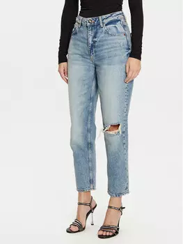 Джинсы прямого кроя Guess, синий