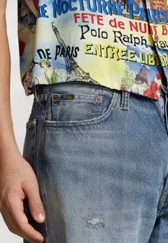 Джинсы прямого кроя HERITAGE STRAIGHT FIT JEAN Ralph Lauren, темно-синий деним