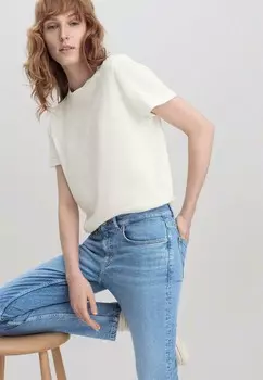 Джинсы прямого кроя hessnatur, синий