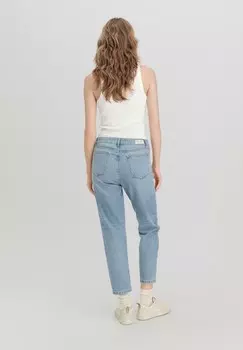 Джинсы прямого кроя HIGH RISE hessnatur, светло-голубой