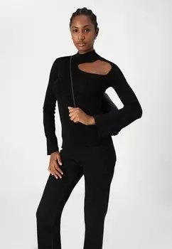 Джинсы прямого кроя HIGH-RISE STRAIGHT Karl Lagerfeld Jeans, цвет Black Denim