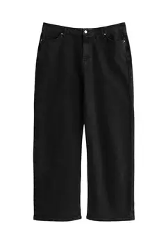 Джинсы прямого кроя HIGH WAIST ADALAE New Look Curves, черный
