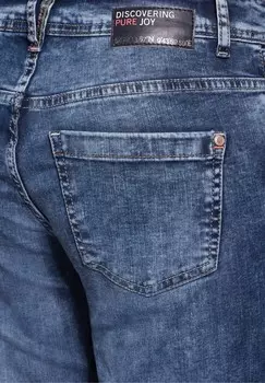 Джинсы прямого кроя IM CASUAL FIT Cecil, синий