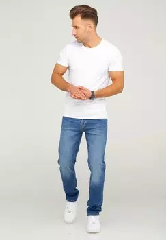 Джинсы прямого кроя IMIKE ARIS Jack & Jones, темно-синий деним