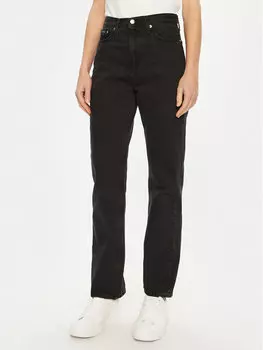 Джинсы прямого кроя J20J224505 Calvin Klein Jeans, черный