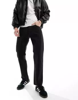 Джинсы прямого кроя Jack & Jones Chris в цвете Black Wash