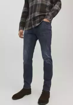Джинсы прямого кроя Jack & Jones "JJ JJICLARK JJORIGINAL GE 049", синий