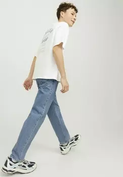 Джинсы прямого кроя Jack & Jones, синий деним