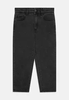 Джинсы прямого кроя JEAN IKKS, черный