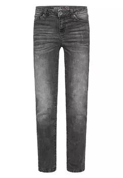 Джинсы прямого кроя JEANS RO:MY MIT BLEACHING-EFFEKTEN Soccx, серый