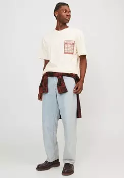 Джинсы прямого кроя JJIALEX JJORIGINAL SBD 307 NOOS Jack & Jones, синий деним