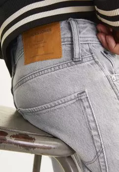 Джинсы прямого кроя Jjichris Jjoriginal Jack & Jones, серый деним
