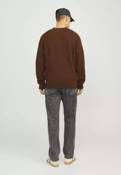 Джинсы прямого кроя JJICHRIS JJORIGINAL Jack & Jones, цвет Black Denim