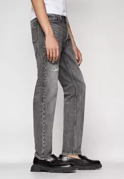 Джинсы прямого кроя JJIMIKE JJORIGINAL Jack & Jones, цвет Black Denim
