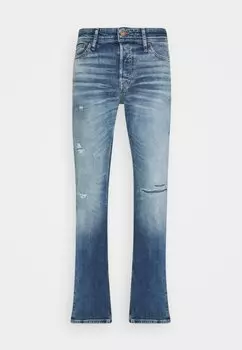 Джинсы прямого кроя JJIMIKE JJORIGINAL JOS Jack & Jones, синий деним