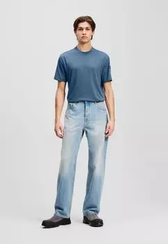 Джинсы прямого кроя Karl Lagerfeld Jeans, синий
