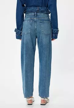 Джинсы прямого кроя Koton, синий деним