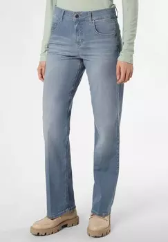 Джинсы прямого кроя LARA Angels, цвет blau