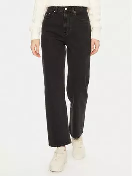 Джинсы прямого кроя Layla DW0DW19577 Tommy Jeans, черный